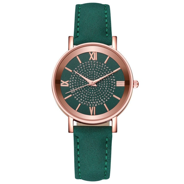 Fashion Women's Luxury Watches Quartz Watch Stainless Steel Dial Casual Bracele Quartz Wrist Watch Clock Gift Outdoor #40